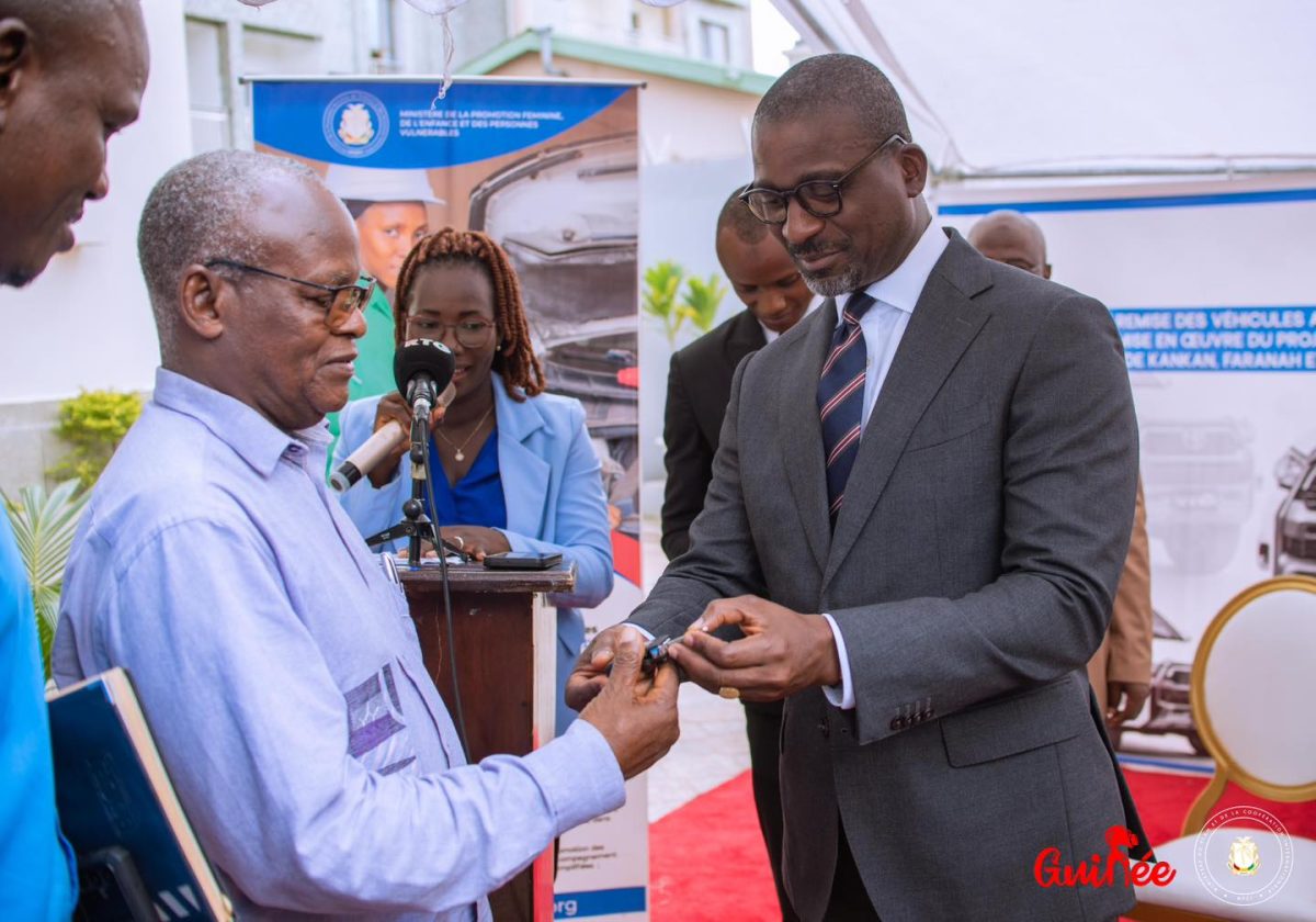 𝐌𝐏𝐂𝐈 / 𝐑𝐞𝐦𝐢𝐬𝐞 𝐝’𝐞𝐧𝐠𝐢𝐧𝐬 𝐫𝐨𝐮𝐥𝐚𝐧𝐭𝐬 𝐚𝐮𝐱 𝐎𝐍𝐆 𝐩𝐚𝐫𝐭𝐞𝐧𝐚𝐢𝐫𝐞𝐬 𝐝𝐮 𝐩𝐫𝐨𝐣𝐞𝐭 SWEDD Guinée