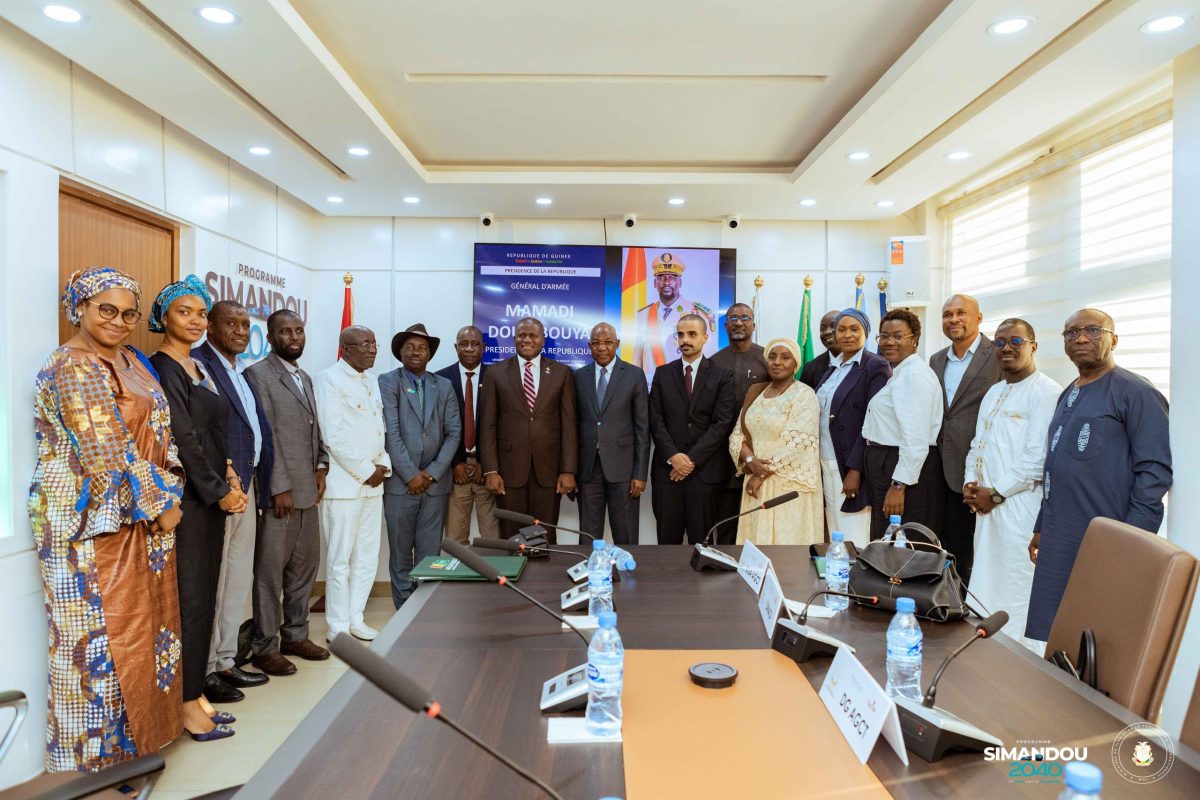 Le Ministre Ismaël NABÉ reçoit une délégation du Conseil d’Affaires Guinéo-Saoudien : cap sur un partenariat économique renforcé
