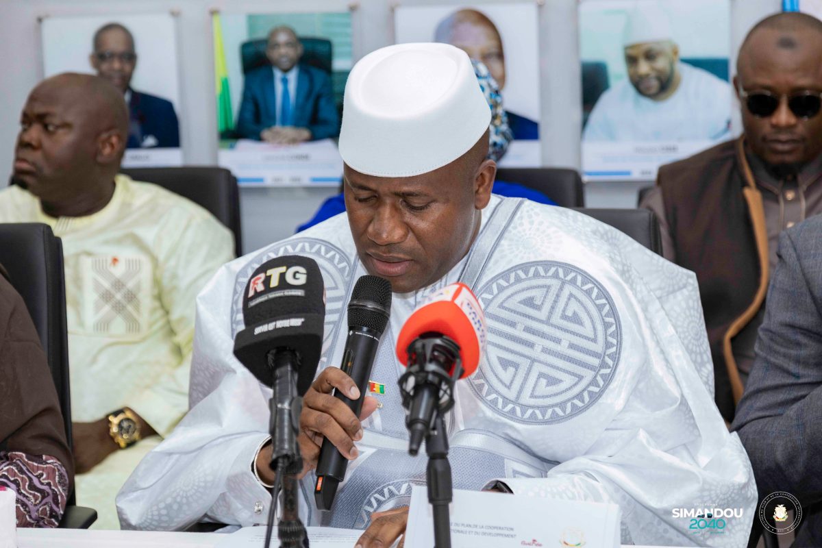 ALLOCUTION DE PRISE DE FONCTION DE  S.E. M. Ismaël NABE, Ministre du Plan, de la Coopération Internationale et du Développement