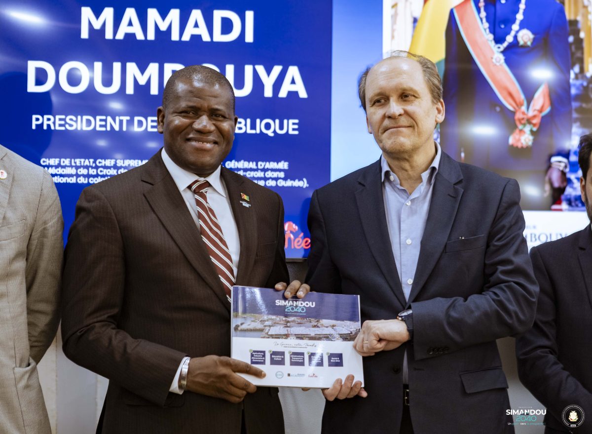 Audience : le Ministre Ismaël NABE reçoit le Directeur des Financements Export de BPI France