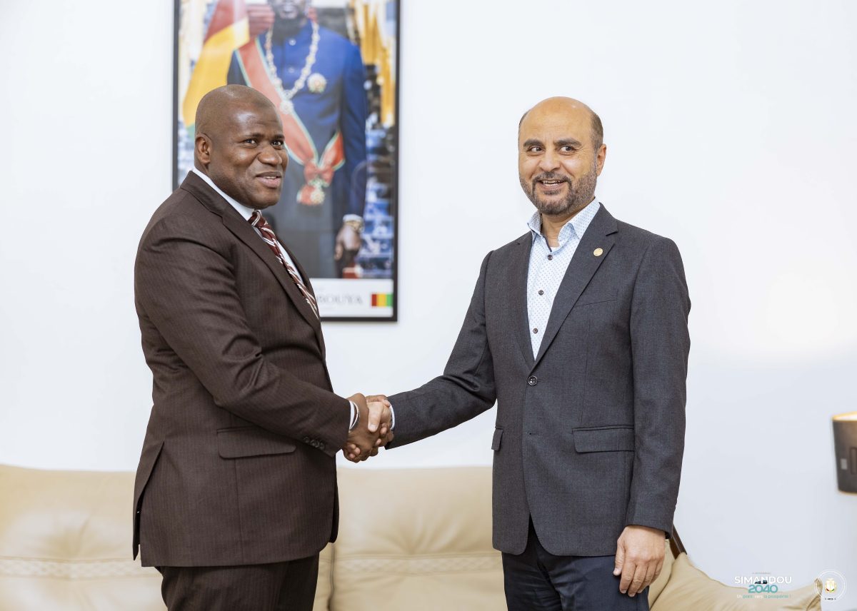 Aéroport Ahmed Sékou Touré : le Ministre Ismaël NABE accueille les Présidents de la BADEA et du Fonds de l’OPEP