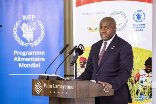 DISCOURS DU MINISTRE ISMAEL NABE LORS DE L’ ATELIER DE PRESENTATION DE LA SECURITE ALIMENTAIRE ET NUTRITIONNELLE DE LA REPUBLIQUE DE GUINÉE