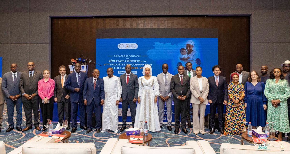 Publication des résultats de l&rsquo;EDS-VI : la Guinée fait de la donnée statistique le socle de sa transformation et du développement humain