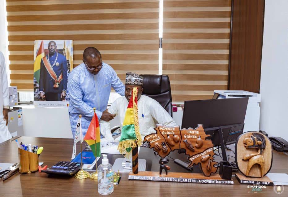 MPCID : M. N’Famoussa Camara prend ses fonctions à la tête de la Division des Affaires Financières