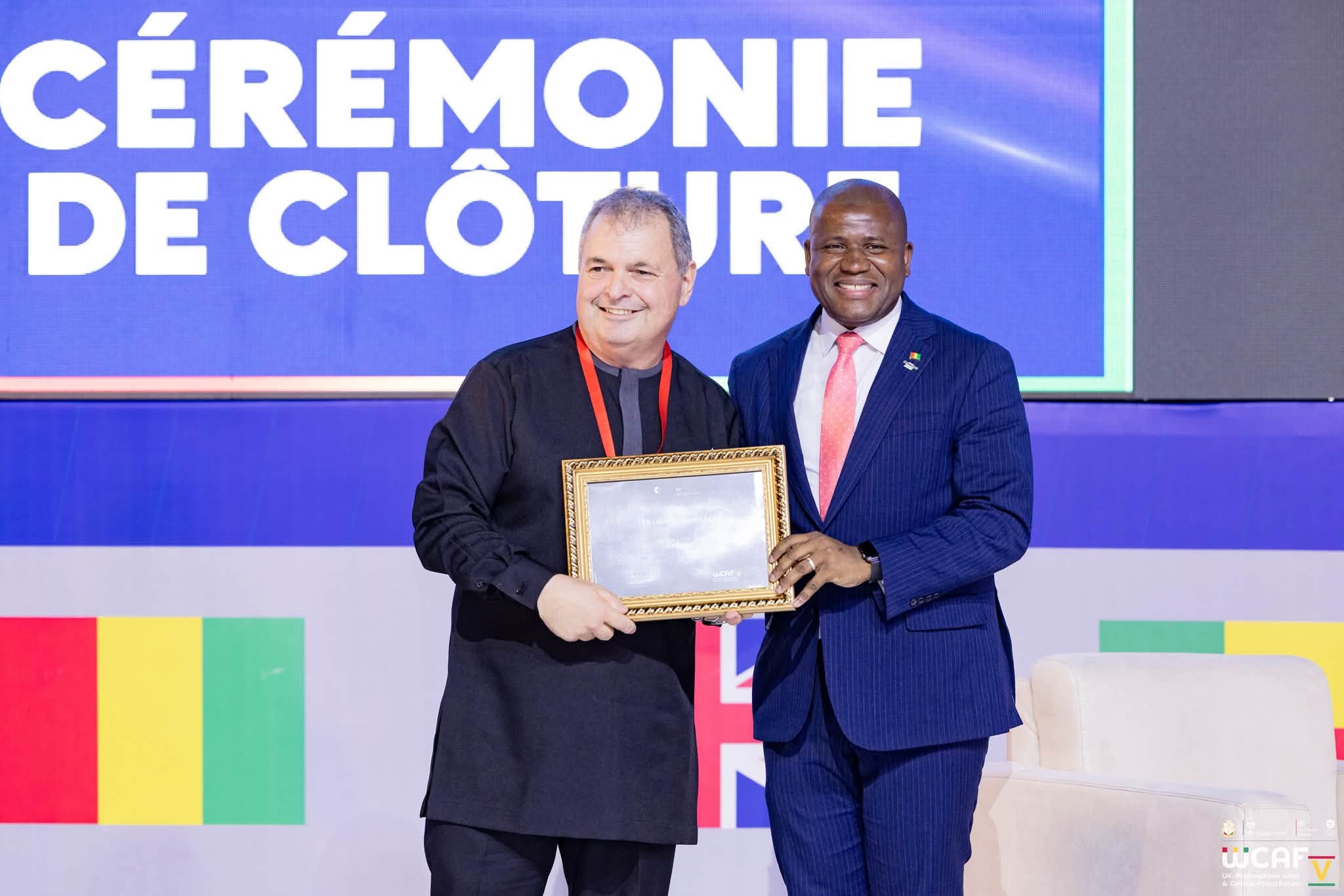 Jour 2 WACAF 5 : la Guinée remporte le Grand Prix de la Transformation, une reconnaissance de son ambition de développement